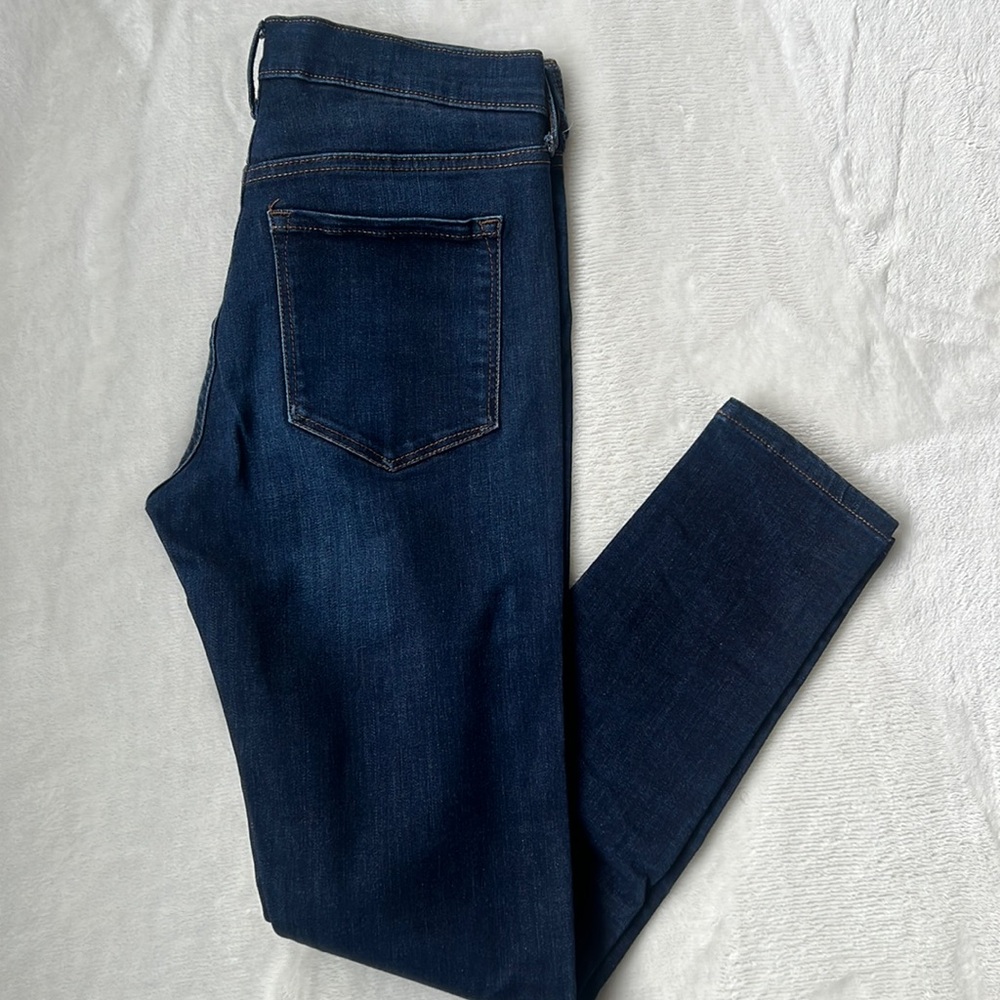 Banana Republic high rise skinny ankle jeans